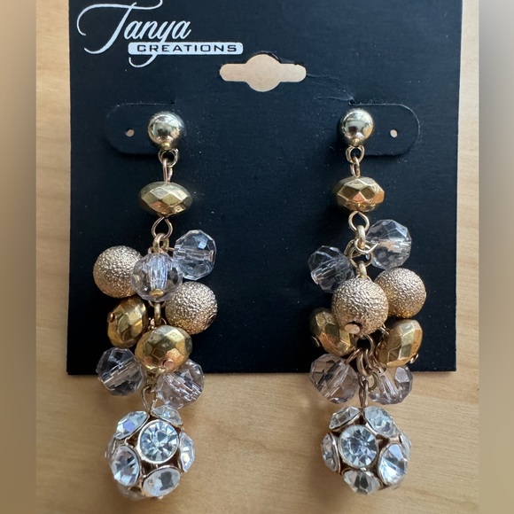 High-End Department Store Designer One of Kind Statement Earrings - Picture 1 of 4